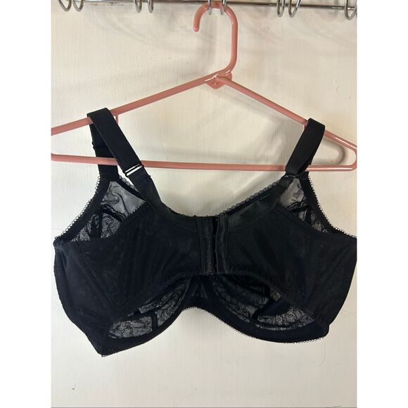 Wacoal black lace 38I bra rn#855186 - Picture 4 of 8